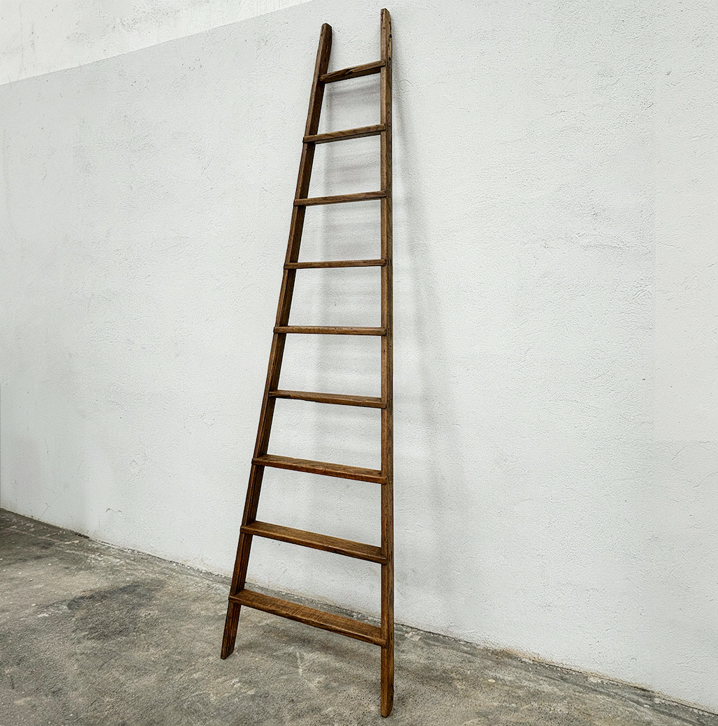 Plano general de la escalera de madera decoración