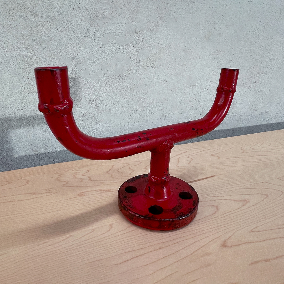 CANDELABROS DE HIERRO DE ORIGEN INDUSTRIAL - Imagen 2